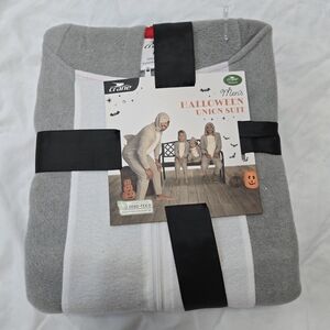 Crane Men's Gray Halloween Union Suit